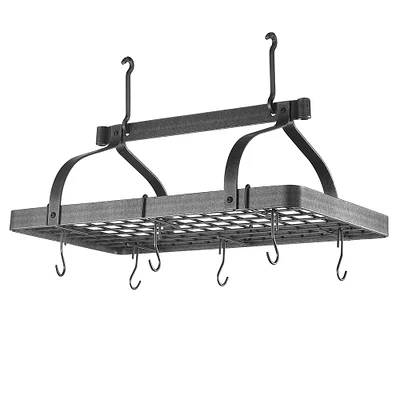 Enclume Grande Cuisine Rectangular Ceiling Pot Rack