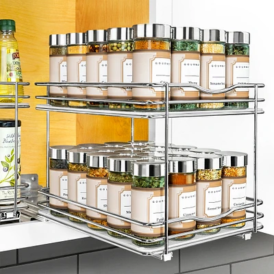 Lynk Roll-Out Double Spice Rack