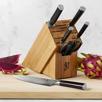 Shun Classic Essential Knife Block, Set of 7