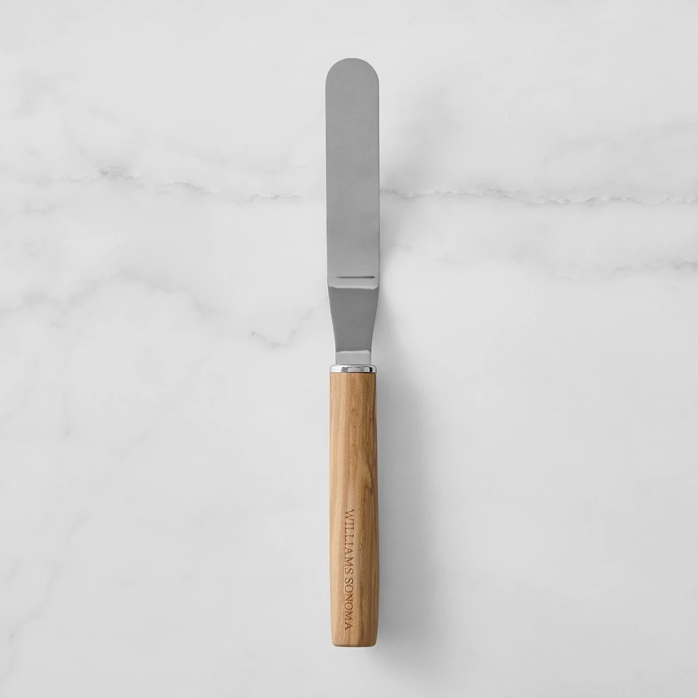 Williams Sonoma Olivewood Offset Icing Spatula