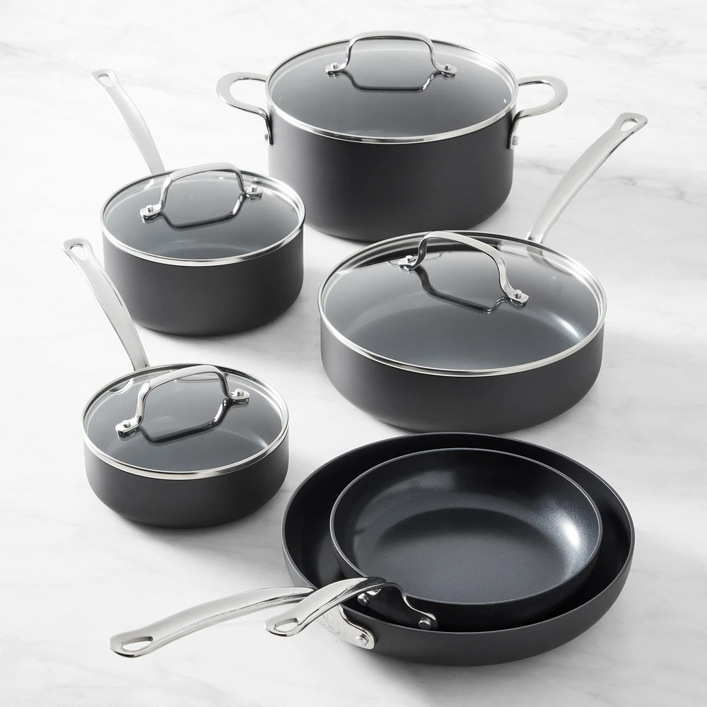 Open Kitchen by Williams Sonoma Ceramic Nonstick 10-Piece Cookware Set