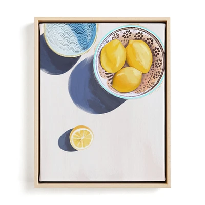 Flatlay Lemon Study Limited Edition Kitchen Art No.3 by Minted