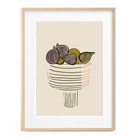 Bowl of Figs Limited Edition Kitchen Art by Minted