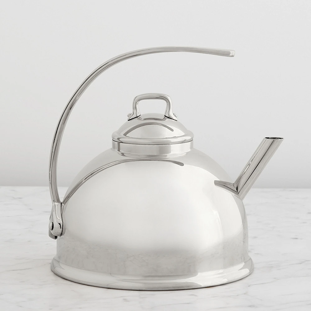 Mauviel M'Tradition Stainless-Steel Tea Kettle