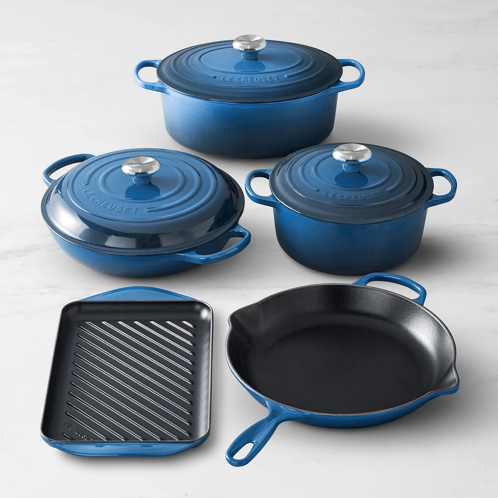 Le Creuset Signature Enameled Cast Iron 8-Piece Cookware Set