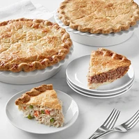 Chicken Pot Pie & Pot Roast Pie, Serves 12-16