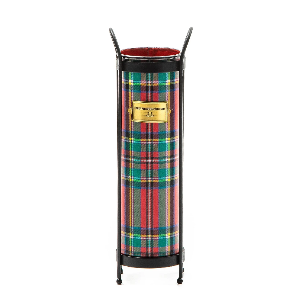 MacKenzie-Childs Tartan Matchstick Holder