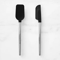 Williams Sonoma Silicone Mini Spatula & Spoonula with Stainless-Steel Handle