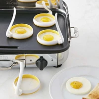 Williams Sonoma Nonstick Egg Fry Ring Molds, Set of 4