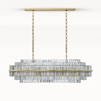 Vienna Linear Crystal Chandelier