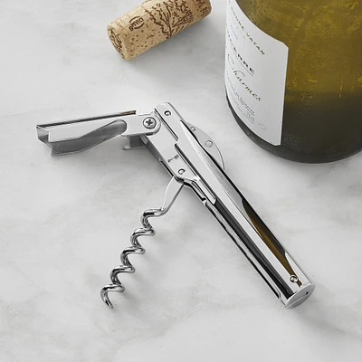 All-Clad Stainless Steel Waiters Corkscrew Wine Opener