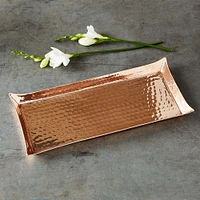 OPEN BOX: Copper Hammered Tray