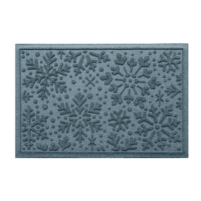 Waterhog Snowflake Commercial Grade Indoor/Outdoor Doormat, 20" X 30"