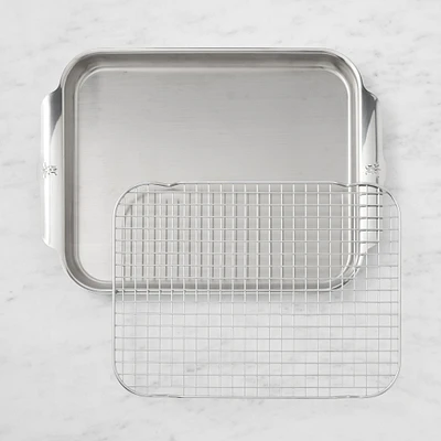 Hestan OvenBond Stainless-Steel Medium Sheet Pan with Cooling Rack