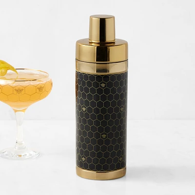 Williams Sonoma Honeycomb Cocktail Shaker