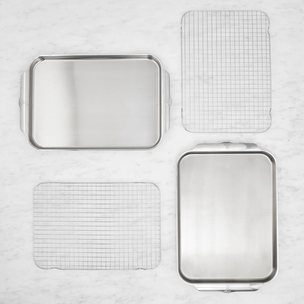 Hestan OvenBond Stainless Steel Bakeware, Set of 4