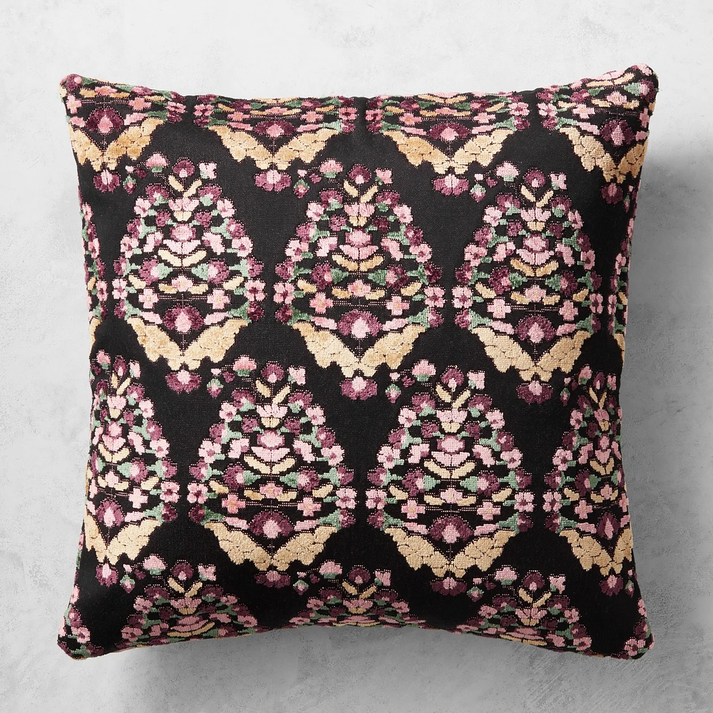 Paisley Jacquard Pillow Cover