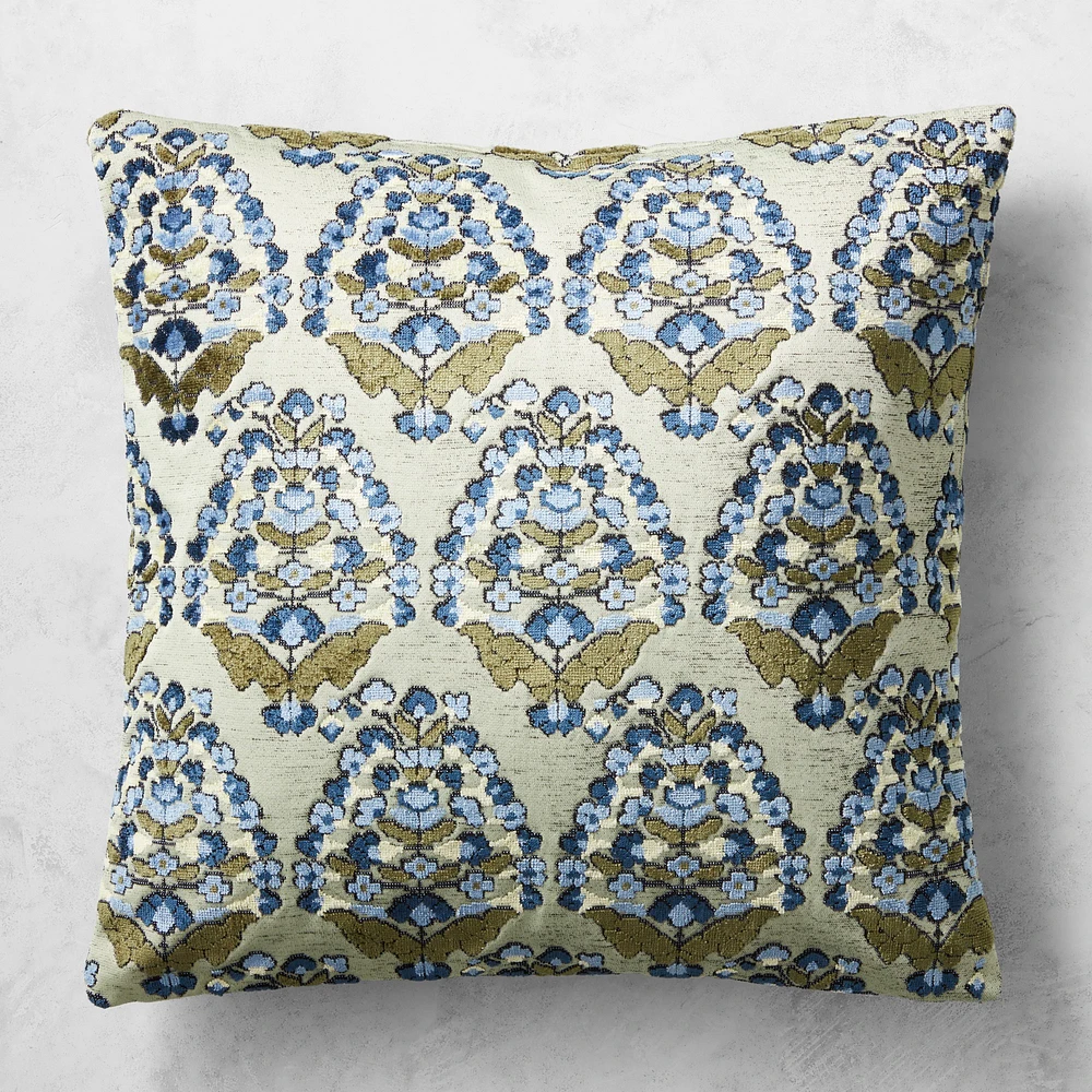 Paisley Jacquard Pillow Cover