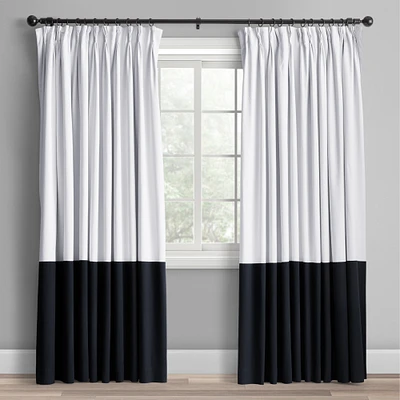 THE GEORGE x Williams Sonoma Home Olivia Border Curtain