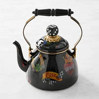 MacKenzie-Childs Tattoo Tea Kettle, 2-Qt.