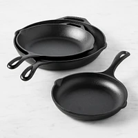 Lodge Chef Collection Seasoned Cast Iron 3-Piece Skillet Set