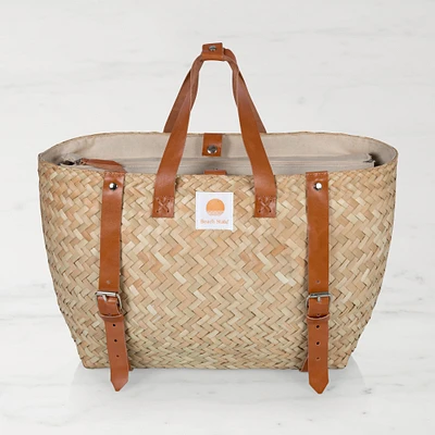 Hermosa Woven Beach Cooler Bag