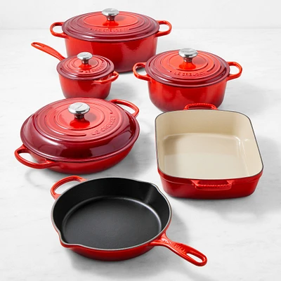 Le Creuset Signature Enameled Cast Iron 10-Piece Cookware Set