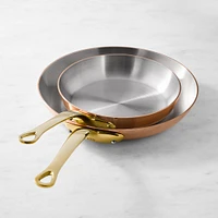 Mauviel M'250B Copper Fry Pan Set 8" & 10"