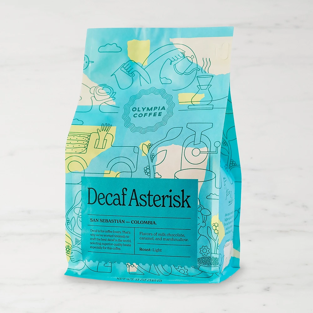 Olympia Coffee Decaf Asterisk Blend Coffee Beans