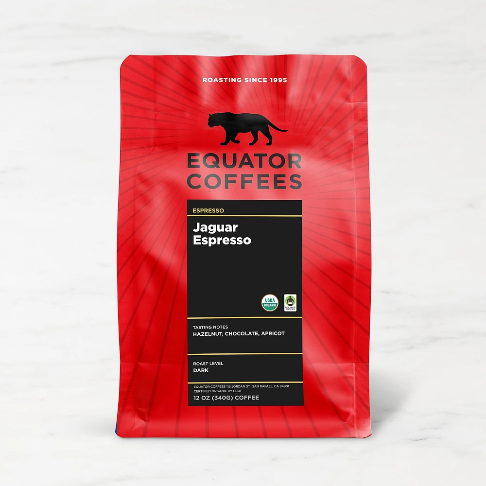 Equator Coffee Jaguar Espresso Blend Coffee Beans