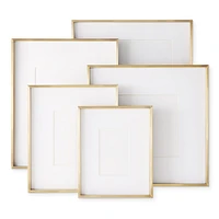 Antique Brass Gallery Frames