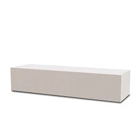 Blinde Narrow Rectangular Coffee Table (40"-67")