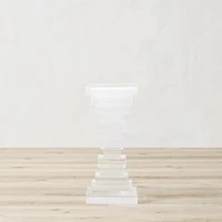 OPEN BOX: Stacked Acrylic Accent Table