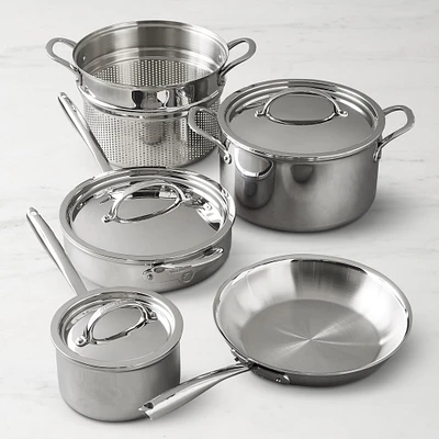 Williams Sonoma Signature Thermo-Clad™ Stainless-Steel 8-Piece Cookware Set