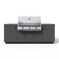 Urban Bonfire Outdoor Kitchen x Twin Eagles 42” Grill