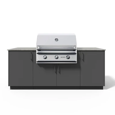 Urban Bonfire Outdoor Kitchen x Twin Eagles 36” Grill