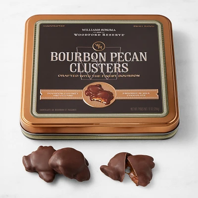 Woodford Reserve X Williams Sonoma Bourbon Pecan Clusters Tin