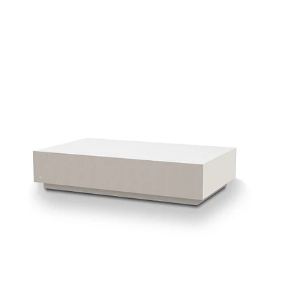 Blinde Elevated Rectangular Coffee Table (50")