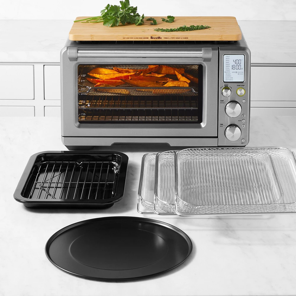 Breville Smart Oven® Air Fryer Pro with Cutting Board and Mesh Baskets