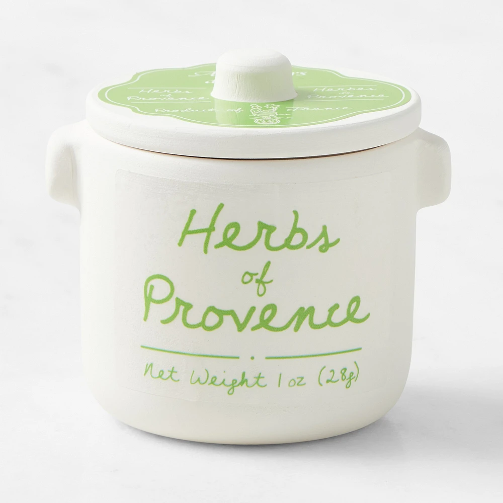 Herbes de Provence Ceramic Crock