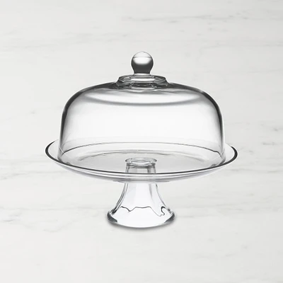 Glass Domed Cake Plate/Punch Bowl