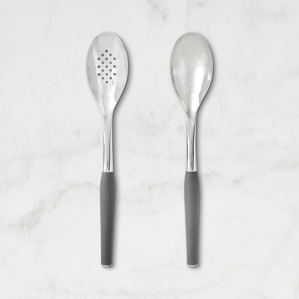 Williams Sonoma Prep Tools Stainless-Steel Spoon Pack, Set of 2