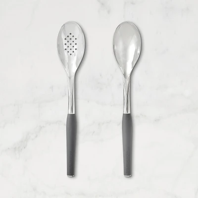 Williams Sonoma Prep Tools Stainless-Steel Spoon Pack, Set of 2