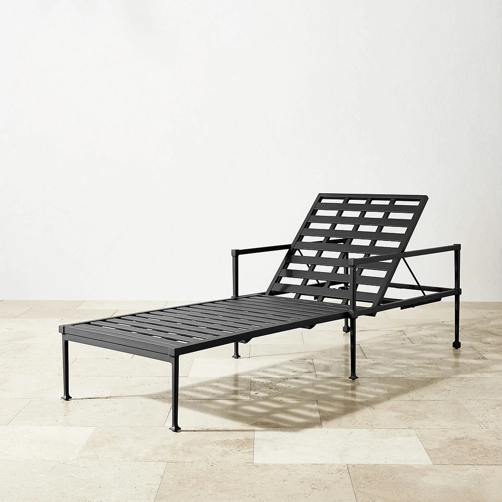 OPEN BOX: Bridgehampton Chaise Frame, Aluminum