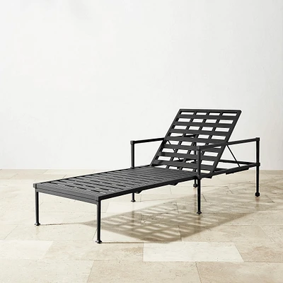 OPEN BOX: Bridgehampton Chaise Frame, Aluminum