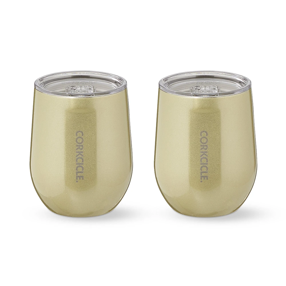 Corkcicle Insulated Stemless Wine Glass