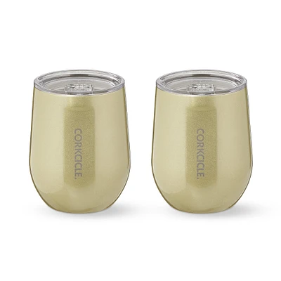 Corkcicle Insulated Stemless Wine Glass