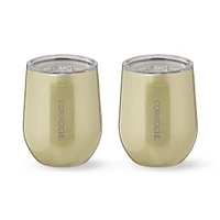 Corkcicle Insulated Stemless Wine Glass