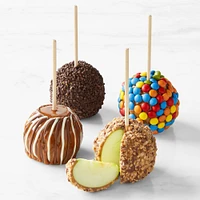 Assorted Caramel Apples, Set of 4