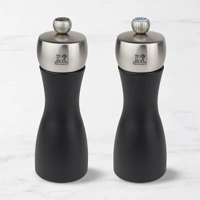 Peugeot Fidji Salt & Pepper Mills, Matte Black